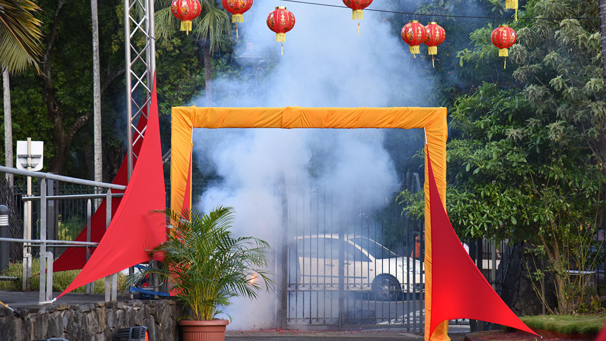 Fête chinoise au Département de La Réunion: photos