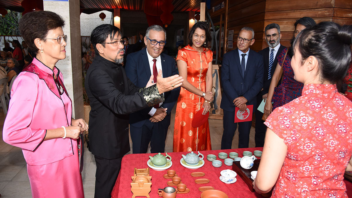 Fête chinoise au Département de La Réunion: photos