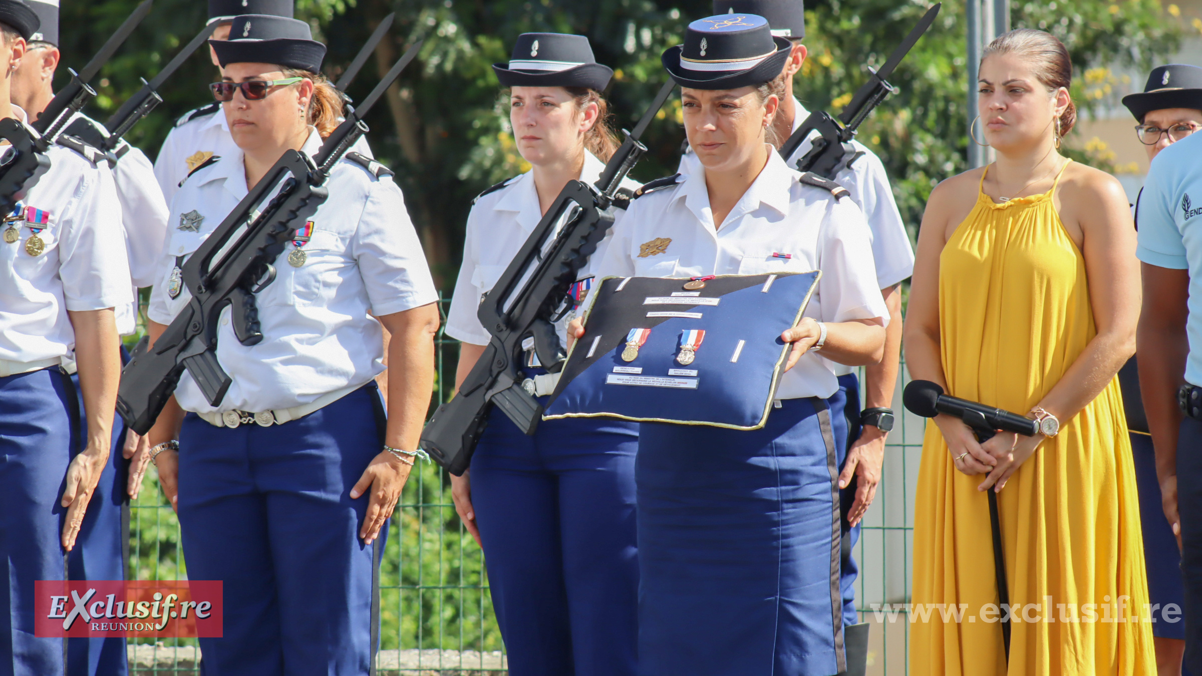 Cérémonie de fin de formation pour la Préparation Militaire Gendarmerie: photos