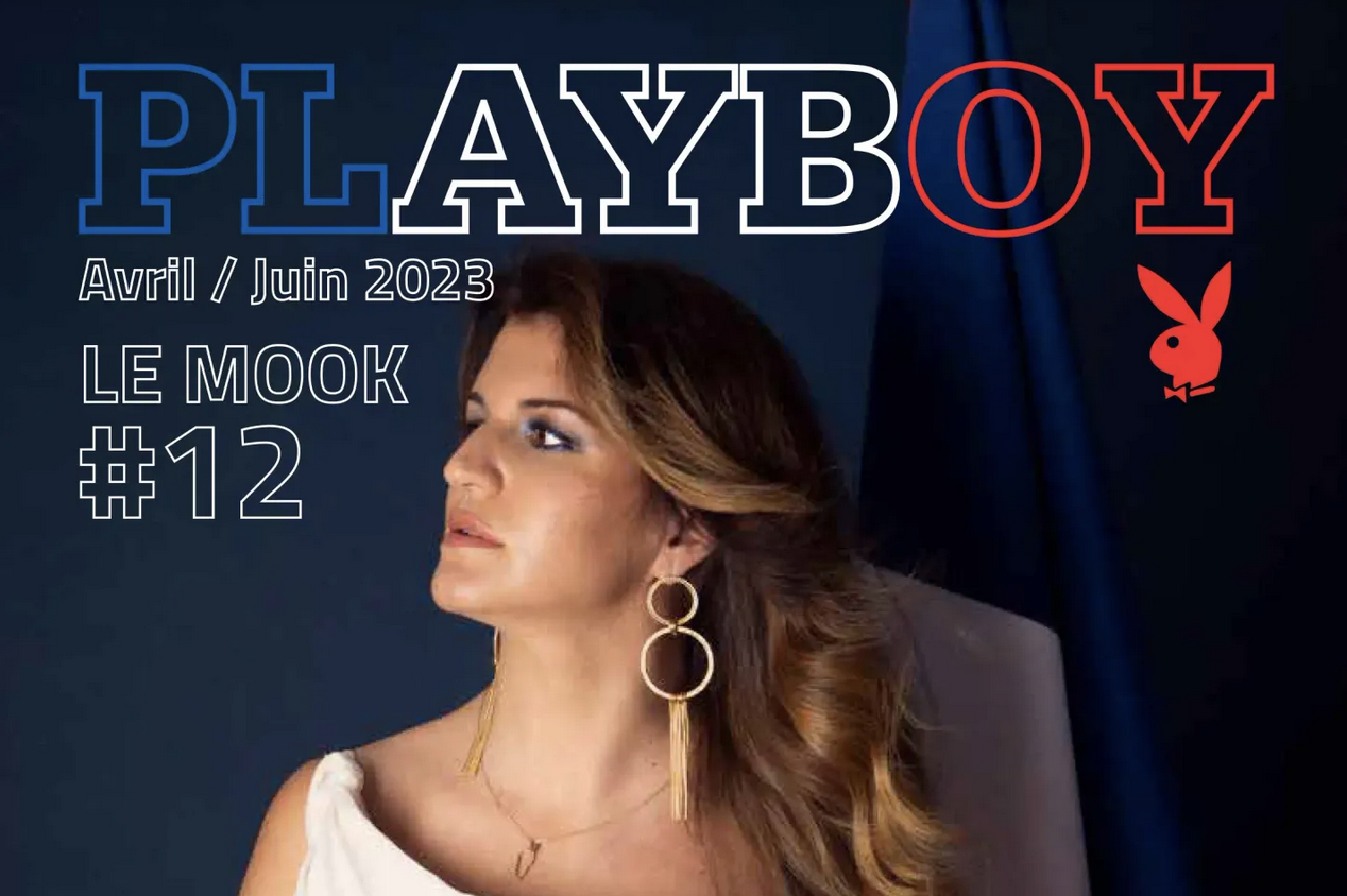 La UNE de Playboy qui sort ce jeudi...