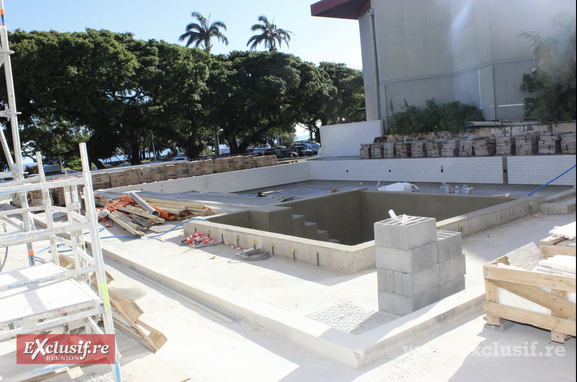 La future piscine...