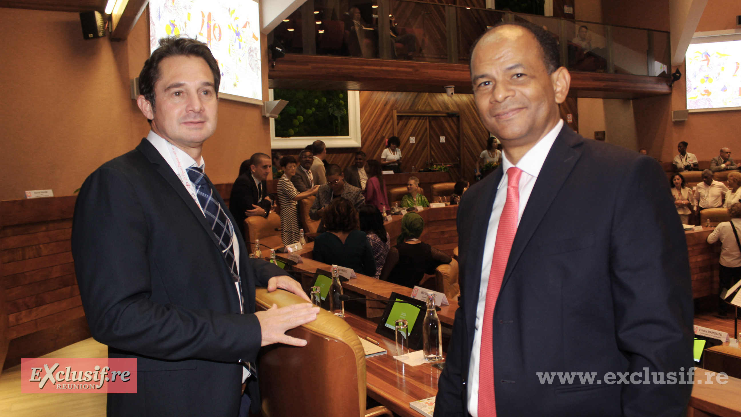 Bruno Lorion et Emmanuel Séraphin