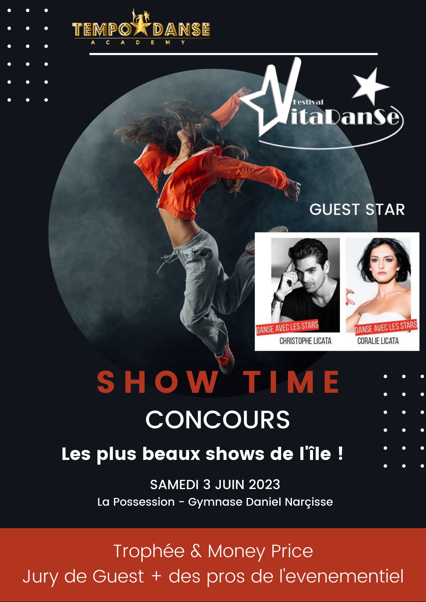Infos & Réservations Tempo Danse au 0692 278585, ou sur le site internet