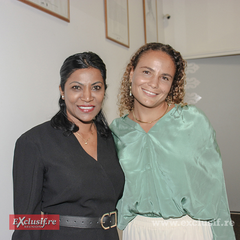 Avec Karine Nabénéza, vice-présidente de la Région
