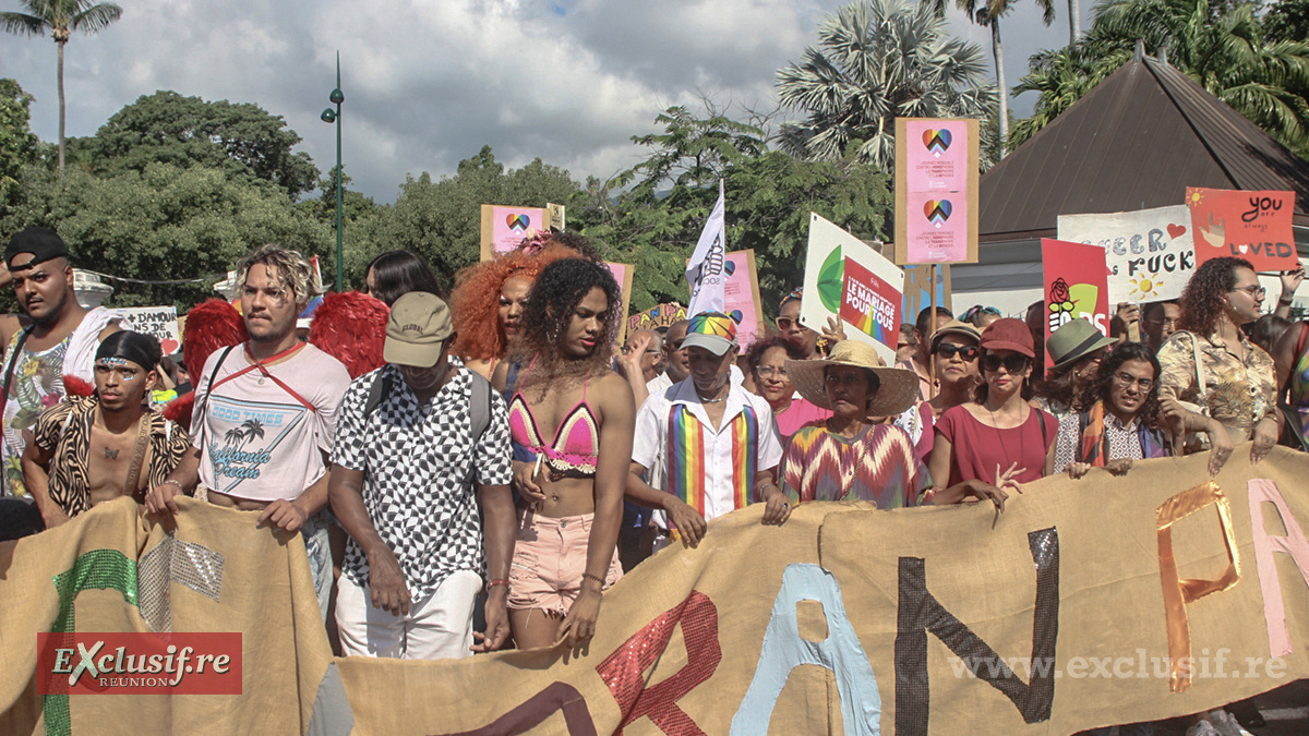 Une ambiance bon enfant poour cette Marche des Visibilités Une ambiance bon enfant poour cette Marche des Visibilités
