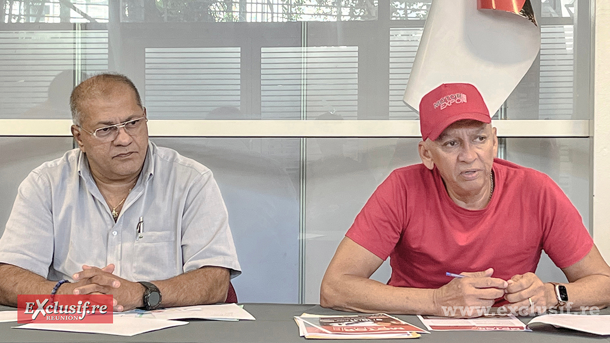 Arzou Mahamadaly, président de la branche auto-moto au sein du SICR, et Guy Frensois, directeur de Tienbooo Communication Arzou Mahamadaly, président de la branche auto-moto au sein du SICR, et Guy Frensois, directeur de Tienbooo Communication