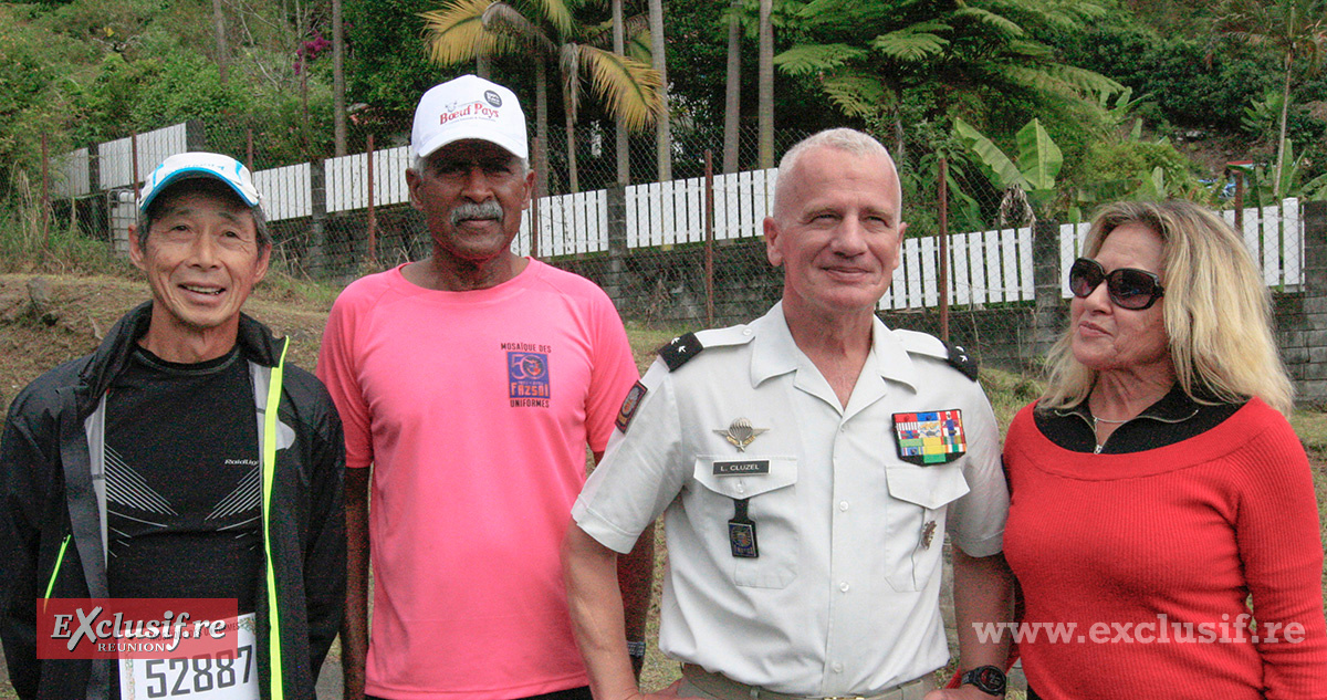 Mosaïque des Uniformes: le Préfet de La Réunion a couru son premier trail !