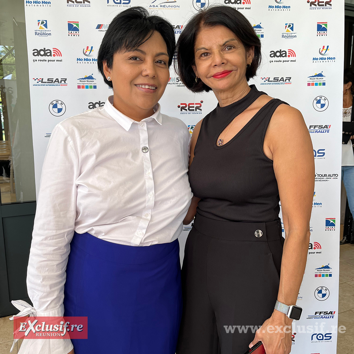 Muriel Rajoel et Julie Sidiot, responsable communication ASA Réunion Muriel Rajoel et Julie Sidiot, responsable communication ASA Réunion