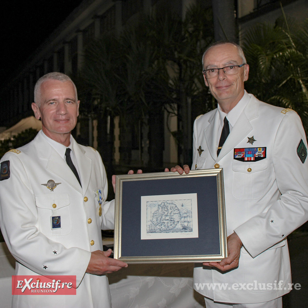Départ du général Laurent Cluzel, commandant supérieur des FAZSOI