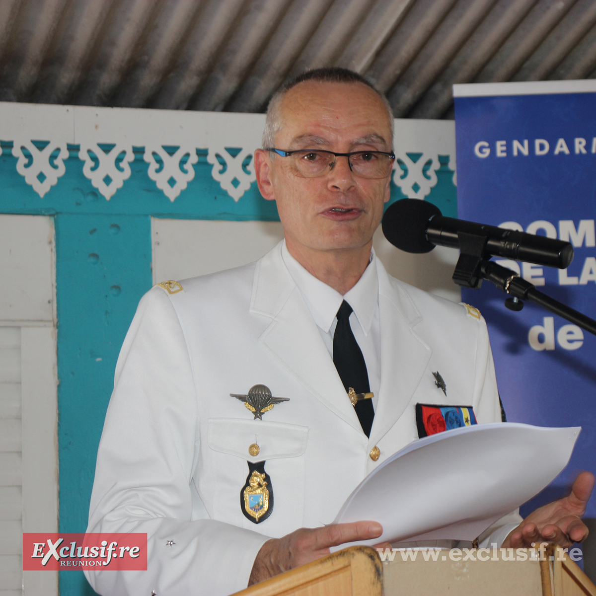 Gendarmerie: départ du général Pierre Poty, photos de la cérémonie