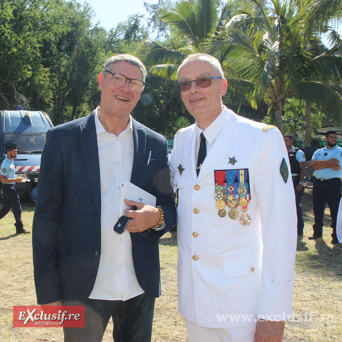 Gendarmerie: départ du général Pierre Poty, photos de la cérémonie