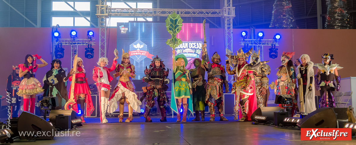 Il y a de plus en plus d'adeptes du Cosplay sur l'île