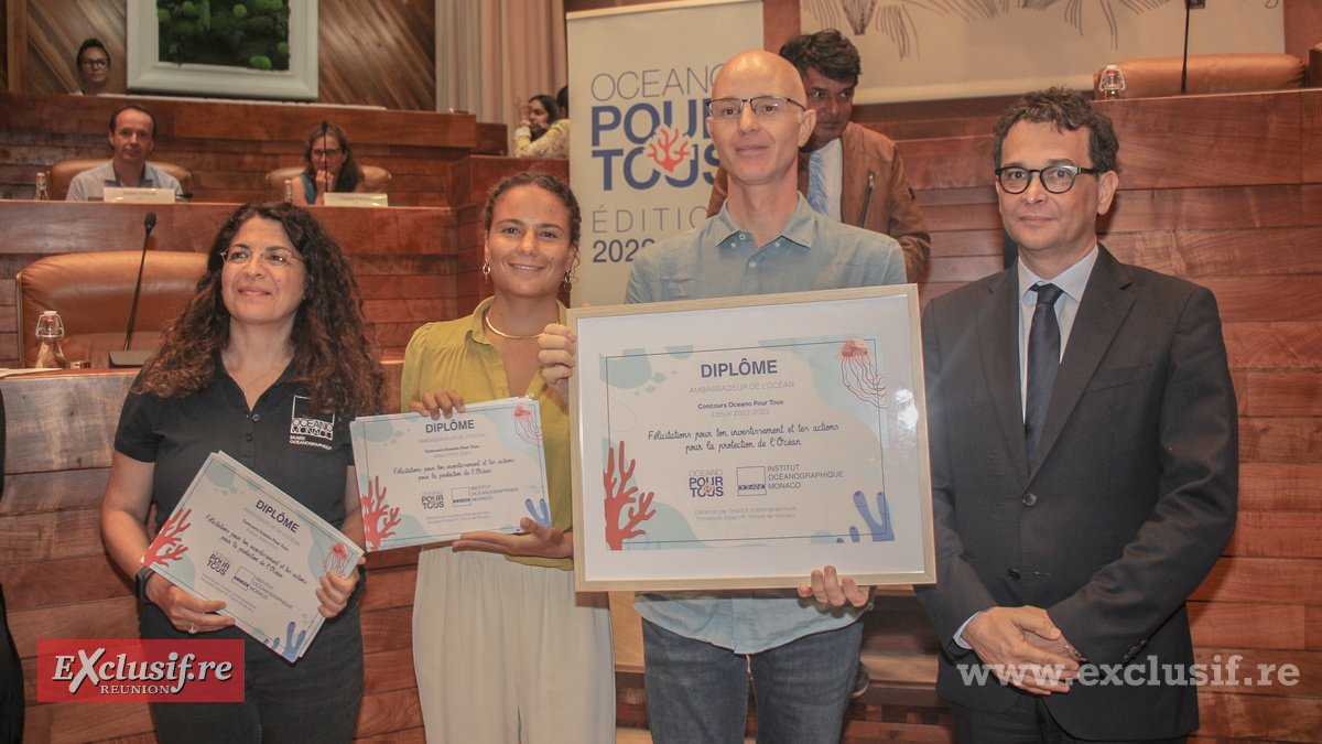 Concours "Océano pour tous": deux classes réunionnaises récompensées