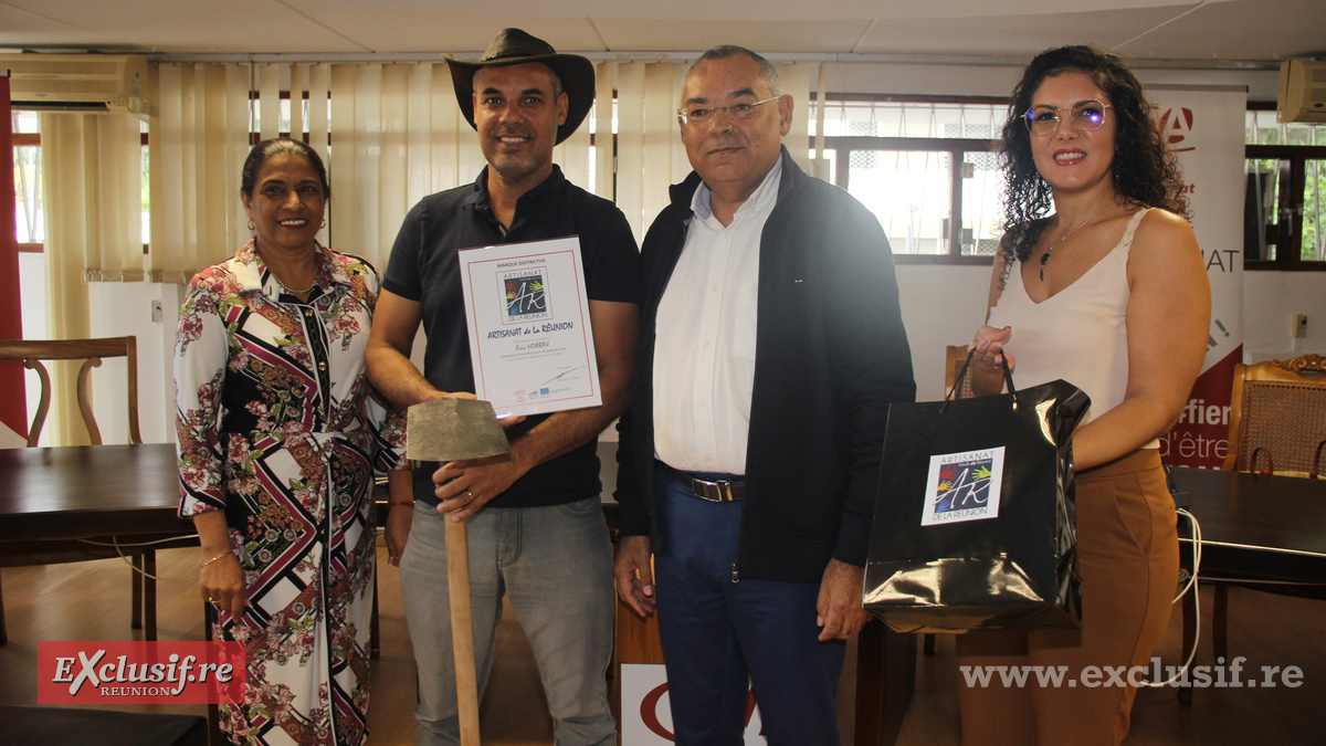 Le label "Artisanat Réunion" remis à une trentaine d'artisans