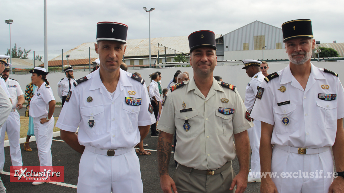 Passation de commandement à la Base Navale du Port: photos