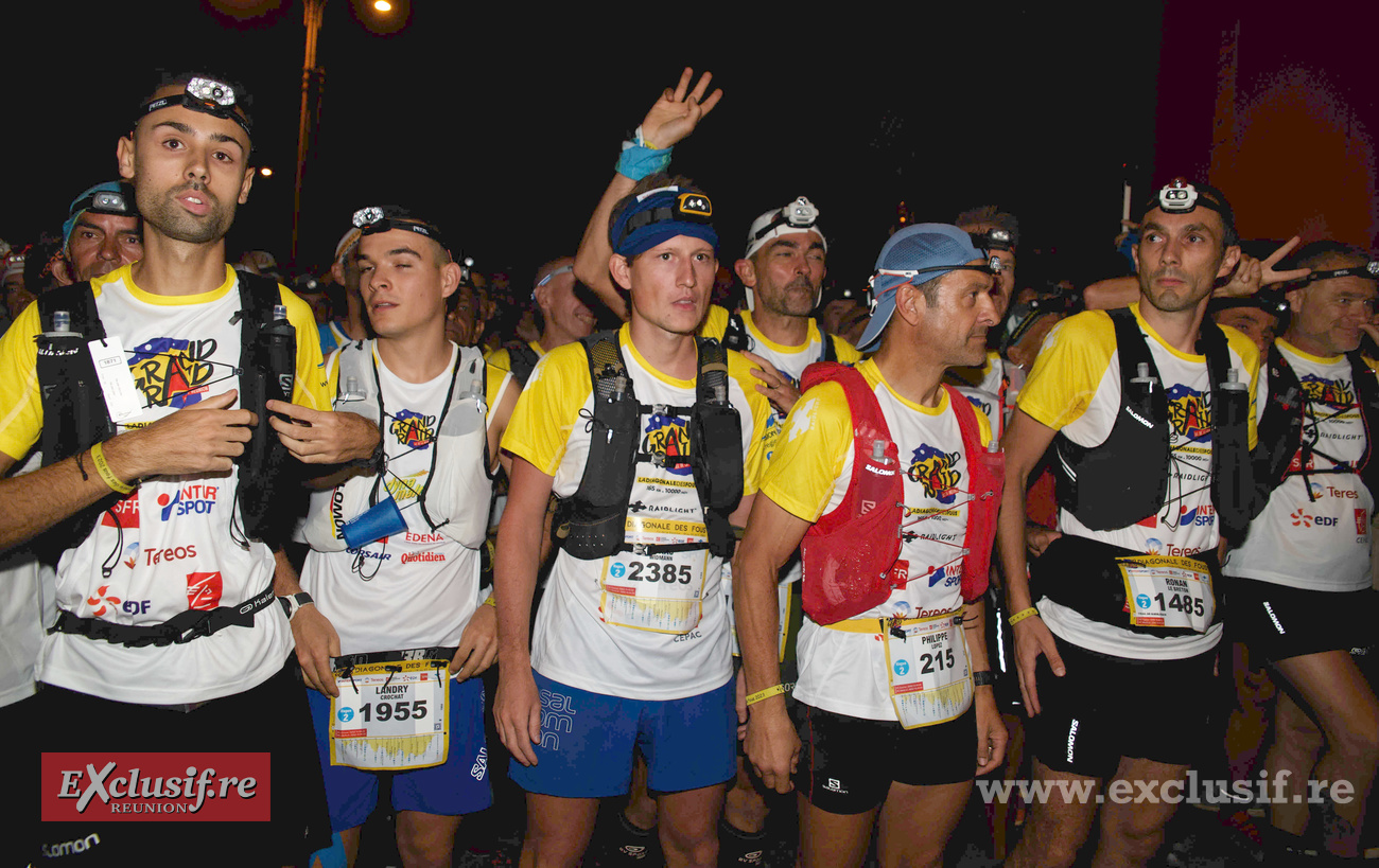 Grand Raid 2023: d'autres photos du départ et dans le sentier Scout