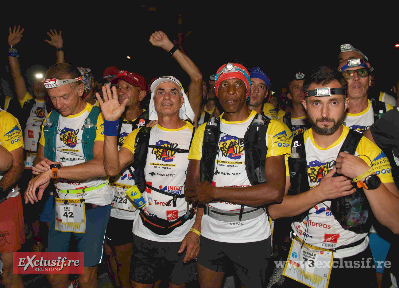 Grand Raid 2023: d'autres photos du départ et dans le sentier Scout