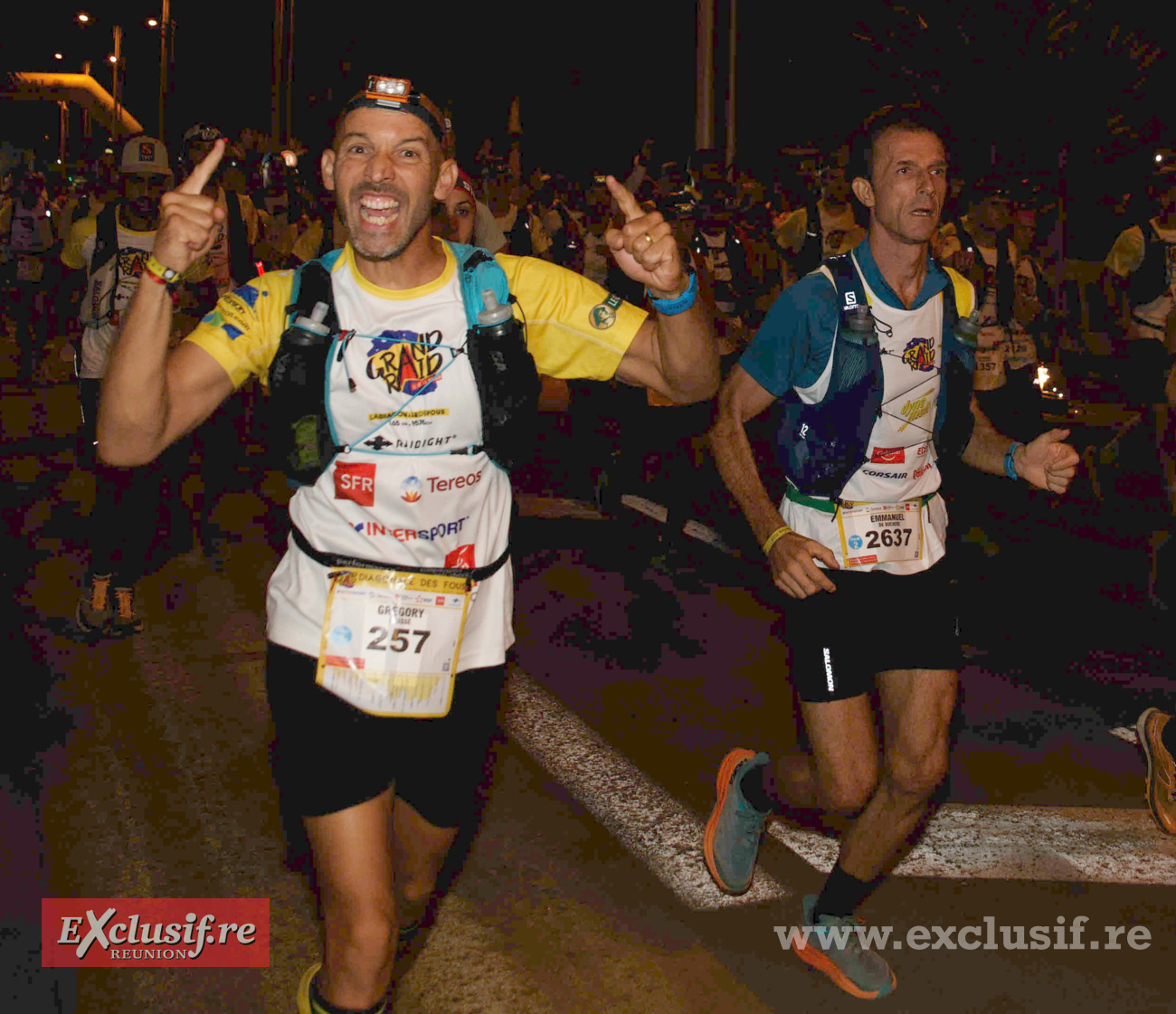 Grand Raid 2023: d'autres photos du départ et dans le sentier Scout