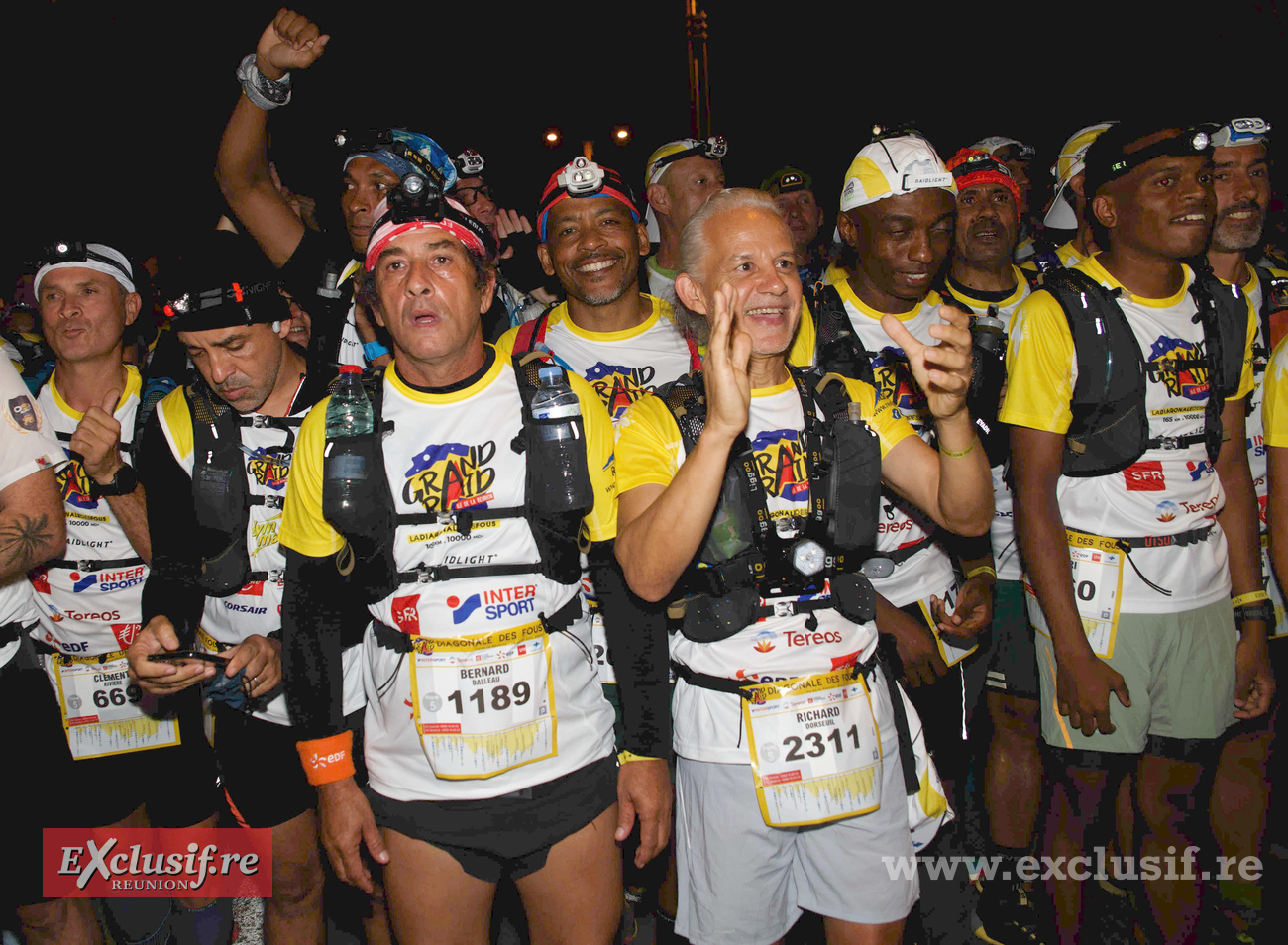 Grand Raid 2023: d'autres photos du départ et dans le sentier Scout