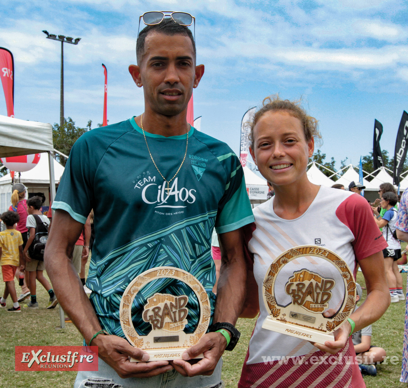 Grand Raid 2023: images du stade de La Redoute