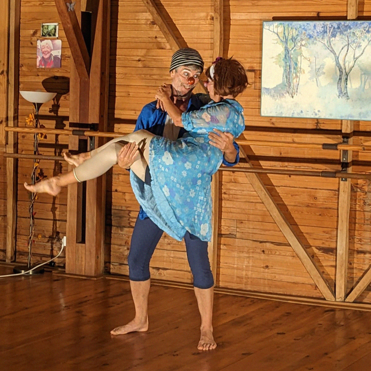 Clowns: duo de Claudia Nottale et Christopher Scarbeck