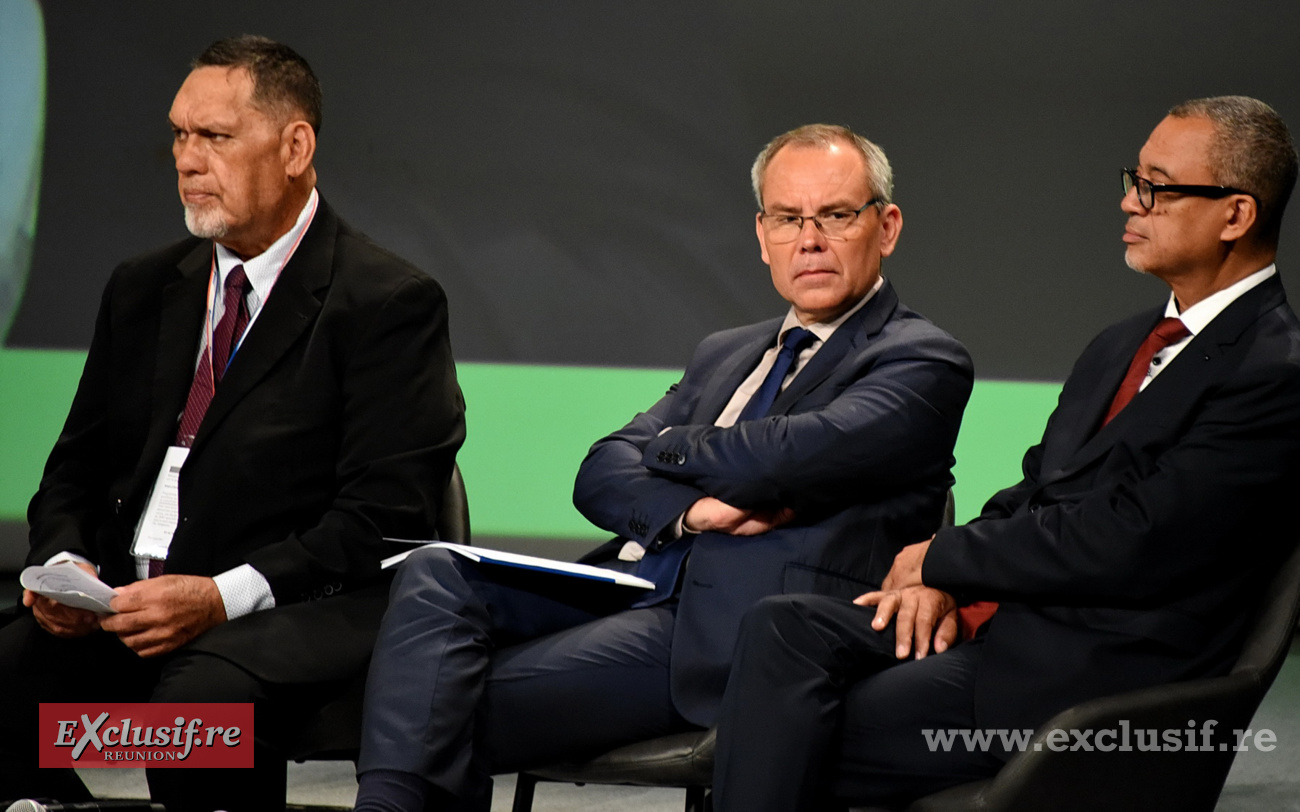 Serge Hoarau (au centre) était présent Serge Hoarau (au centre) était présent