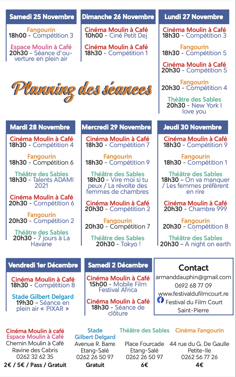 Cinéma: Festival du Film Court de Saint-Pierre avec Smaïn comme parrain Cinéma: Festival du Film Court de Saint-Pierre avec Smaïn comme parrain