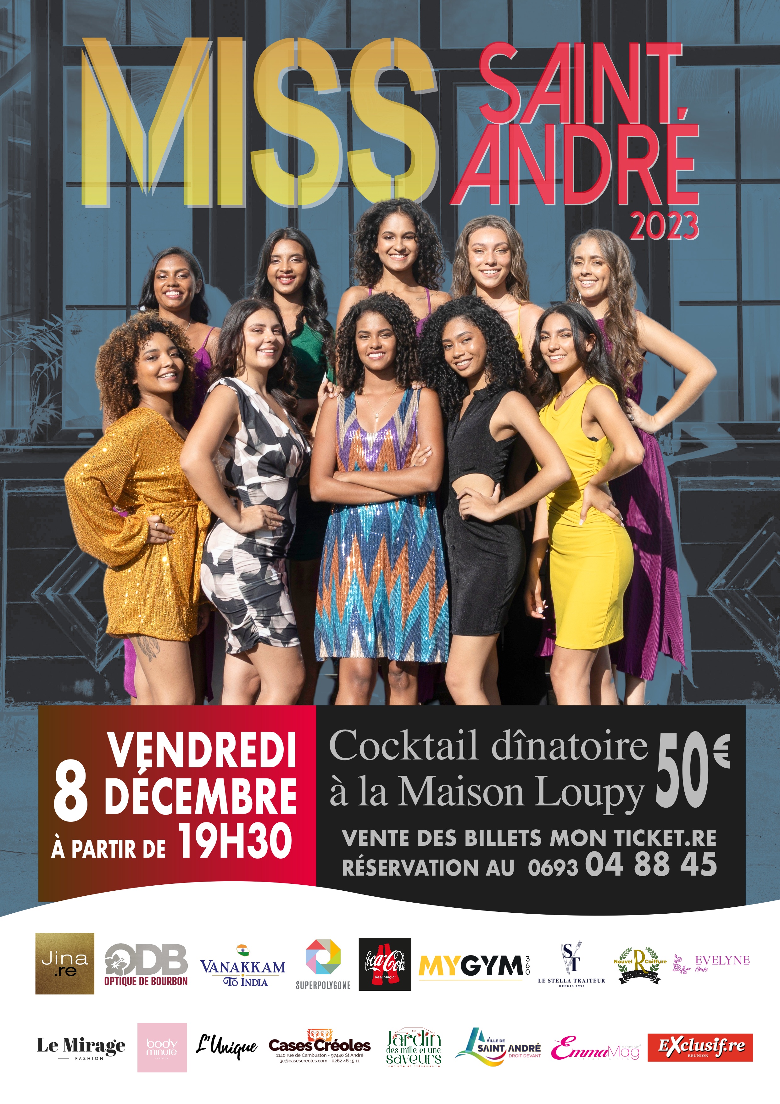Miss Saint-André 2023: découvrez les 10 candidates