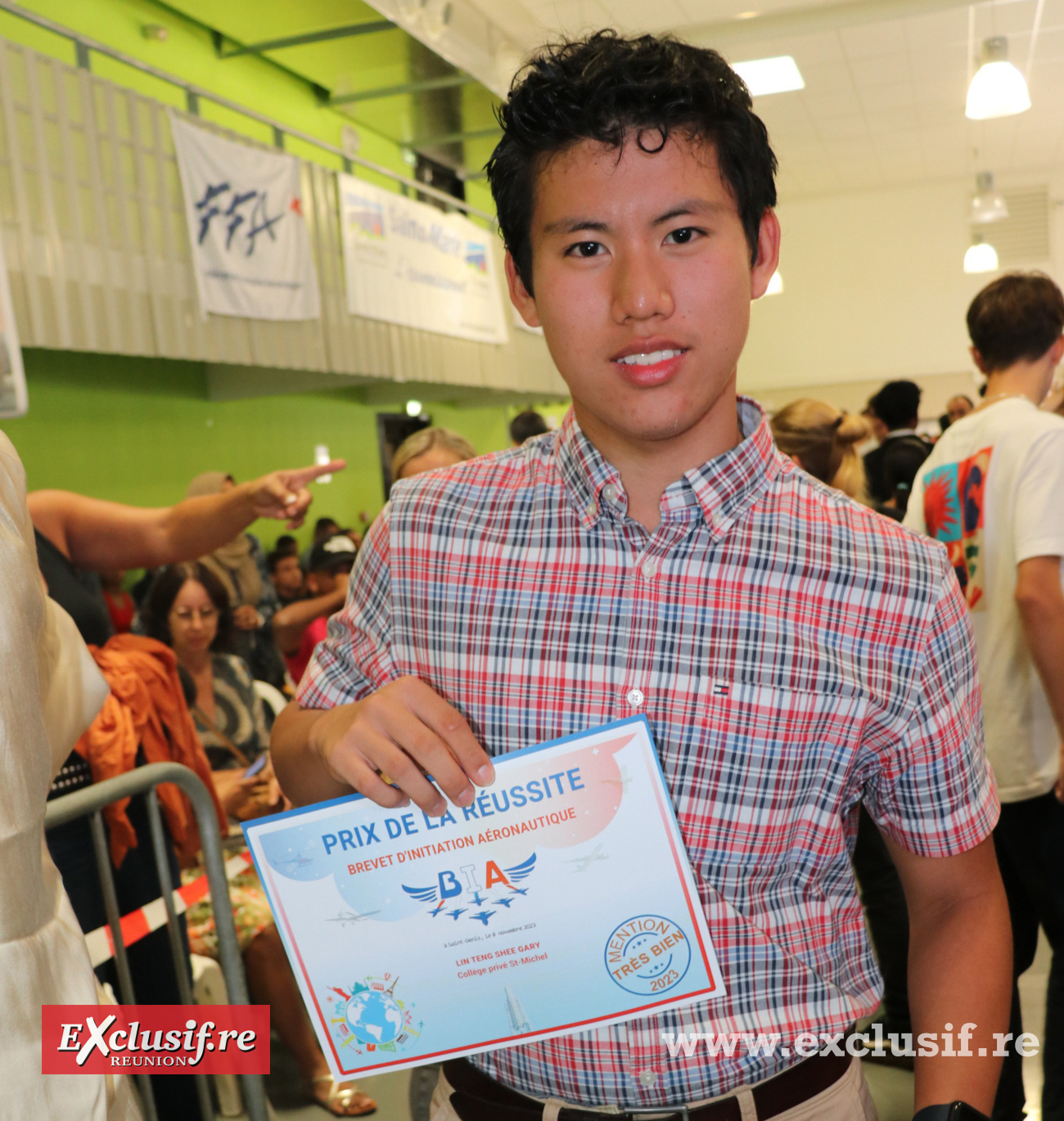 Cérémonie de remise des diplômes du Brevet d’Initiation Aéronautique (BIA): photos