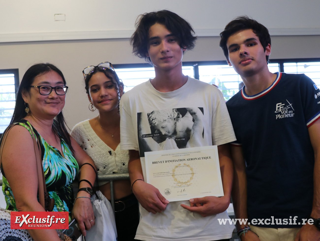 Cérémonie de remise des diplômes du Brevet d’Initiation Aéronautique (BIA): photos
