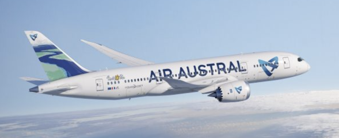 Ligne Pierrefonds/Maurice: Air Austral lance un 3ème vol