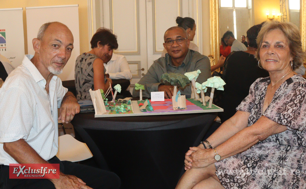 Arnaud Huguet, Jean-Alexandre Poleya et Christelle Hassen