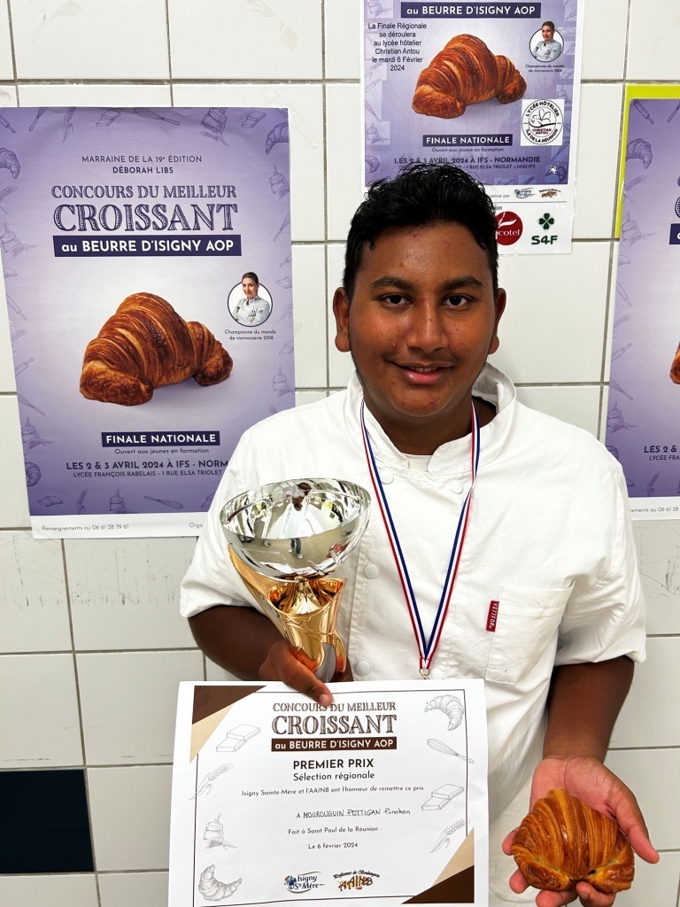 1er prix: Pinakan Mourouguin-Pottigan du CFA Académique de La Réunion
