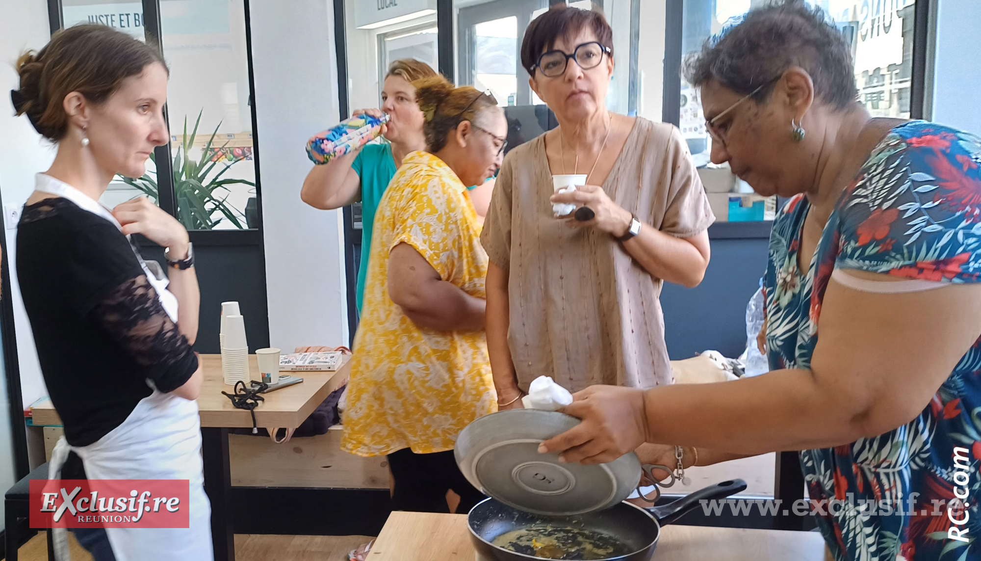 Atelier cuisine chez Aügur à Saint-Pierre avec le chef Joey Atchama