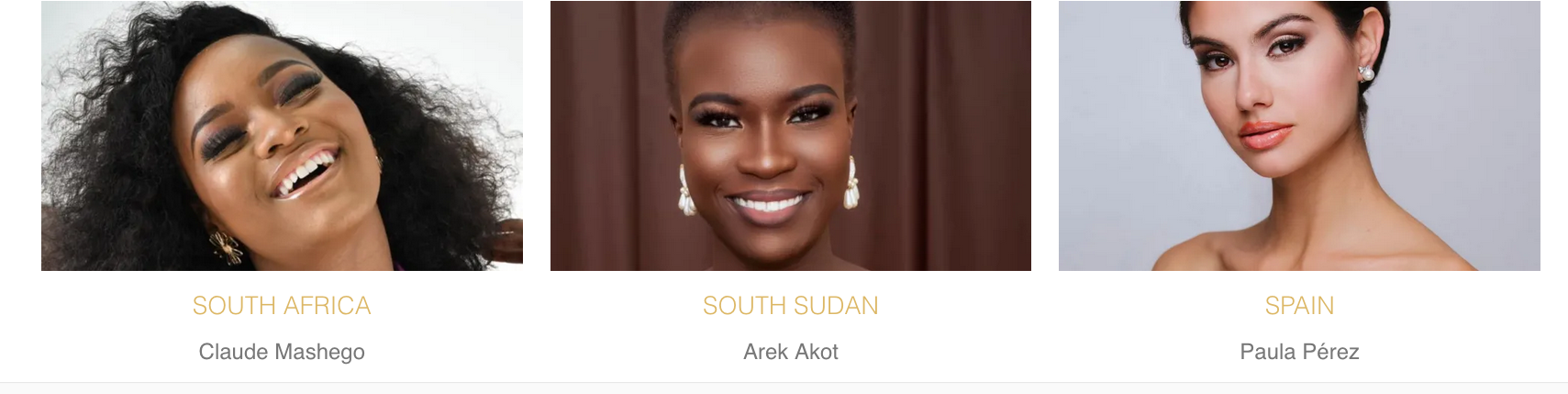Miss Monde 2024 c'est ce samedi soir: photos des 112 candidates