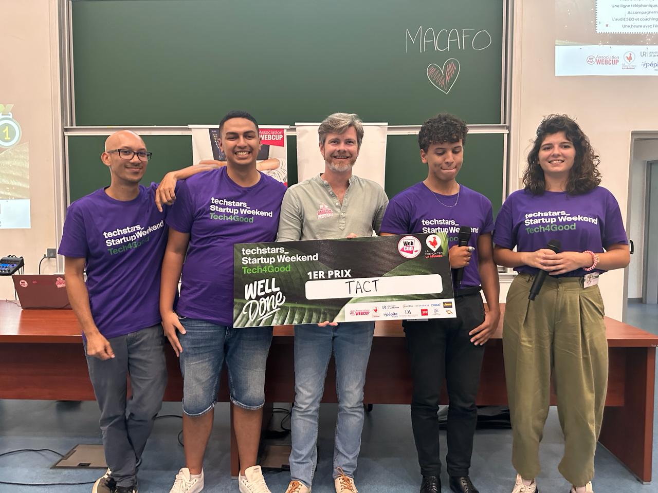 Laetitia Bianchi avec son projet Tact, a remporté le 1er prix