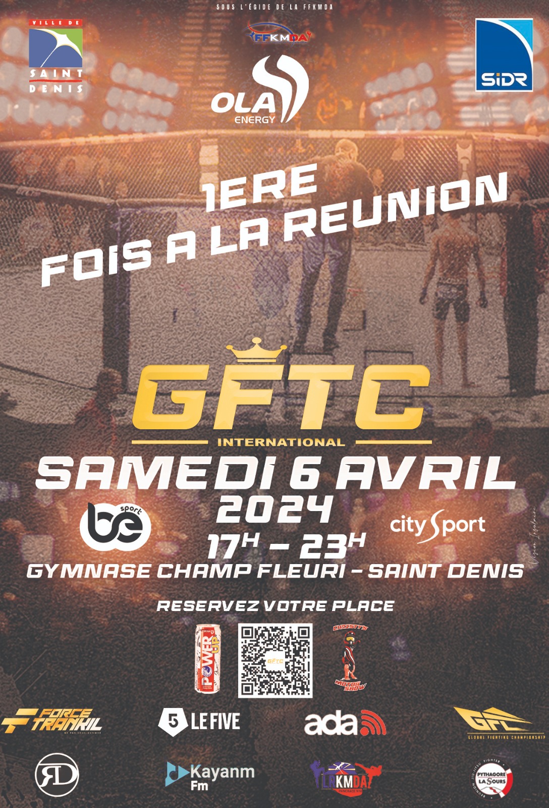 Sports de combat: pancrace en cage samedi 6 avril à Champ Fleuri, ça va cogner!