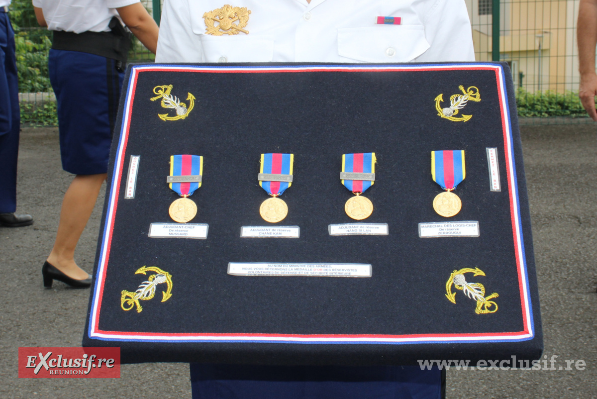 Gendarmerie nationale: remise des insignes de la Préparation Militaire
