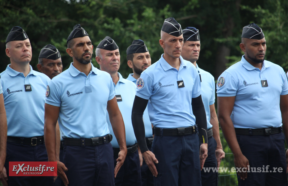 Gendarmerie nationale: remise des insignes de la Préparation Militaire
