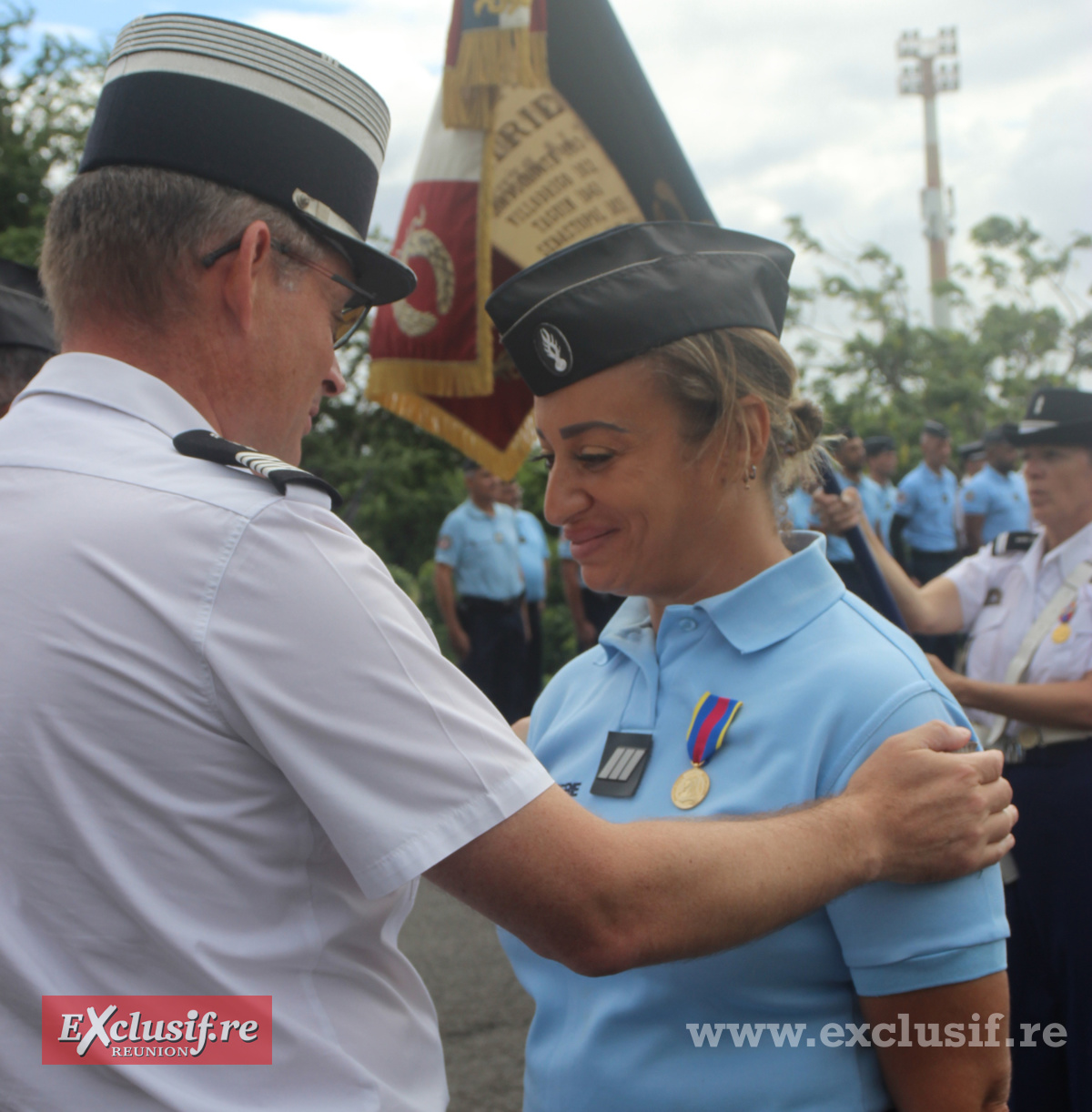 Gendarmerie nationale: remise des insignes de la Préparation Militaire