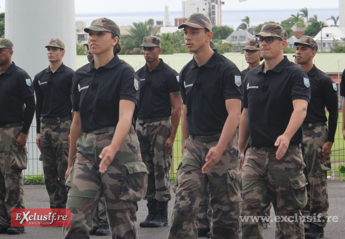 Gendarmerie nationale: remise des insignes de la Préparation Militaire