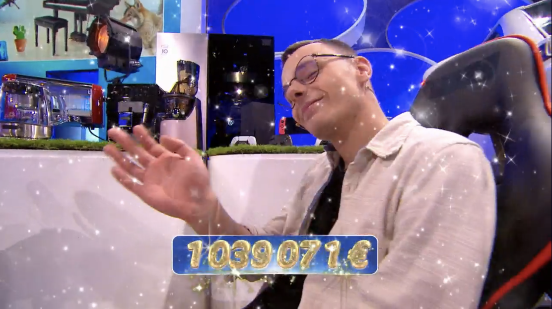 Voilà, record battu pour Emilien...