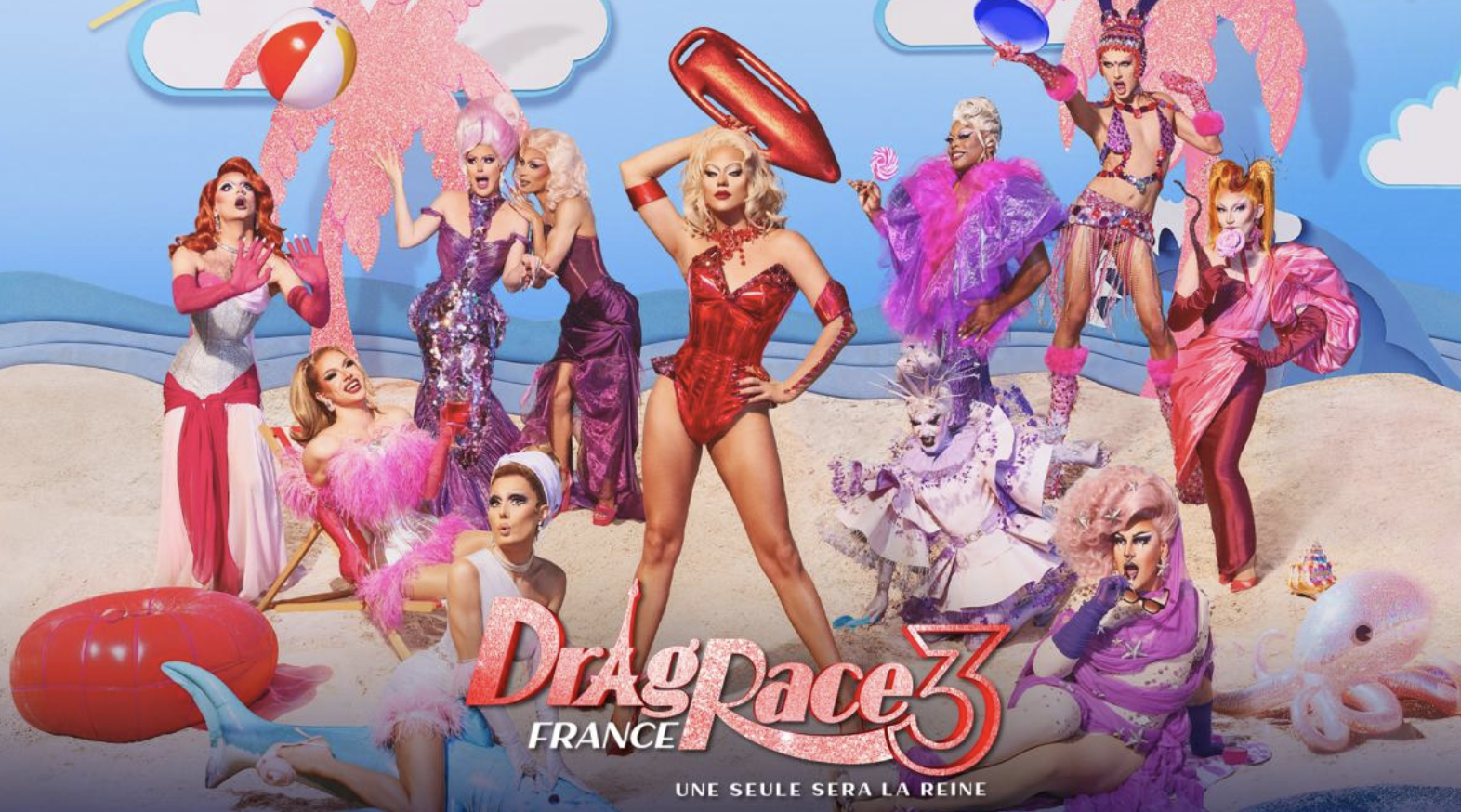 Les 10 Queens de cette année: Afrodite Amour, Edeha Noire, Le Filip, Leona Winter, Lula Strega, Magnetica, Misty Phoenix, Norma Bell, Perseo, et Ruby On The Nail
