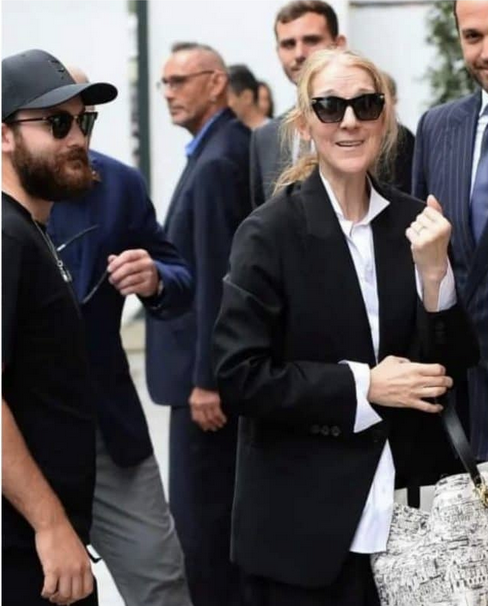 Céline Dion à son arrivée à Paris pour les JO (photo X) Céline Dion à son arrivée à Paris pour les JO (photo X)