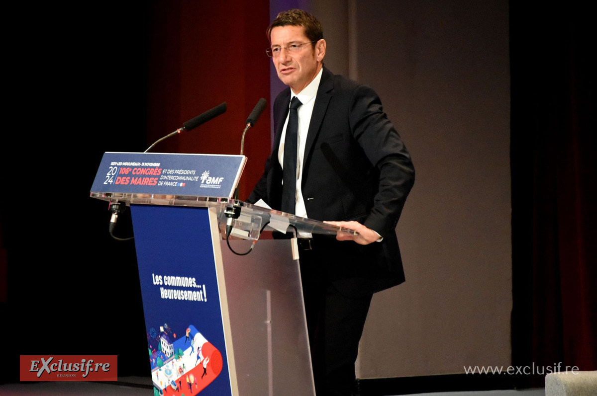 David Lisnard, Président de l'AMF. David Lisnard, Président de l'AMF.