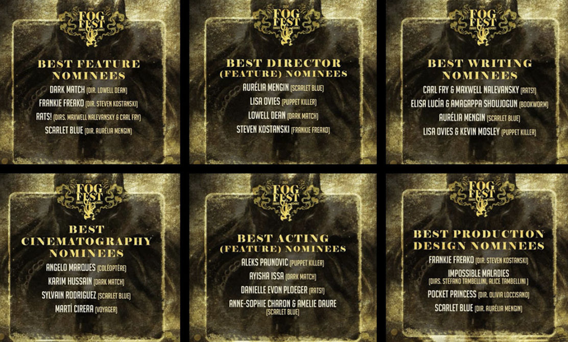 6 nominations pour "Scarlet Blue" au Canada