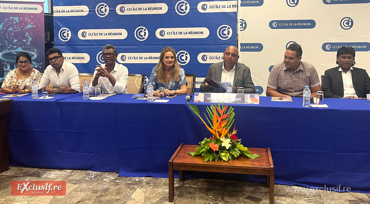 Pierrick Robert et les élu.e.s de la CCIR lors des voeux à la presse locale Pierrick Robert et les élu.e.s de la CCIR lors des voeux à la presse locale