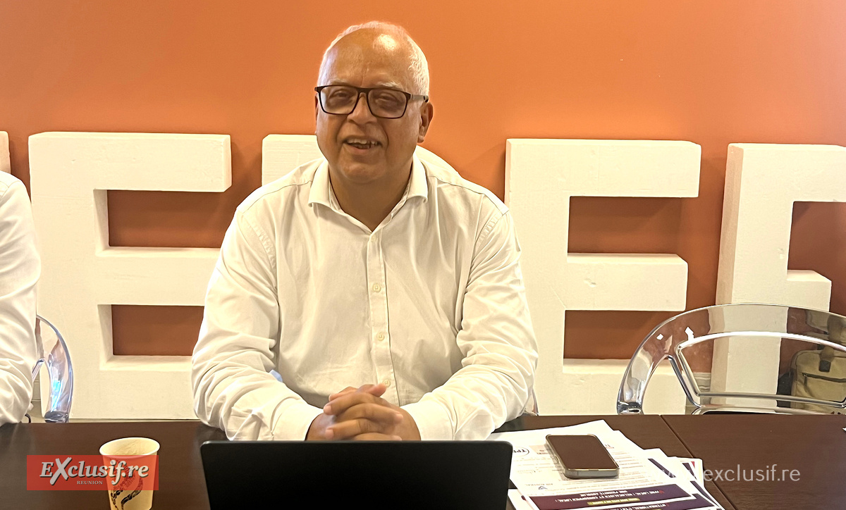 Didier Fauchard, président du Medef Réunion Didier Fauchard, président du Medef Réunion