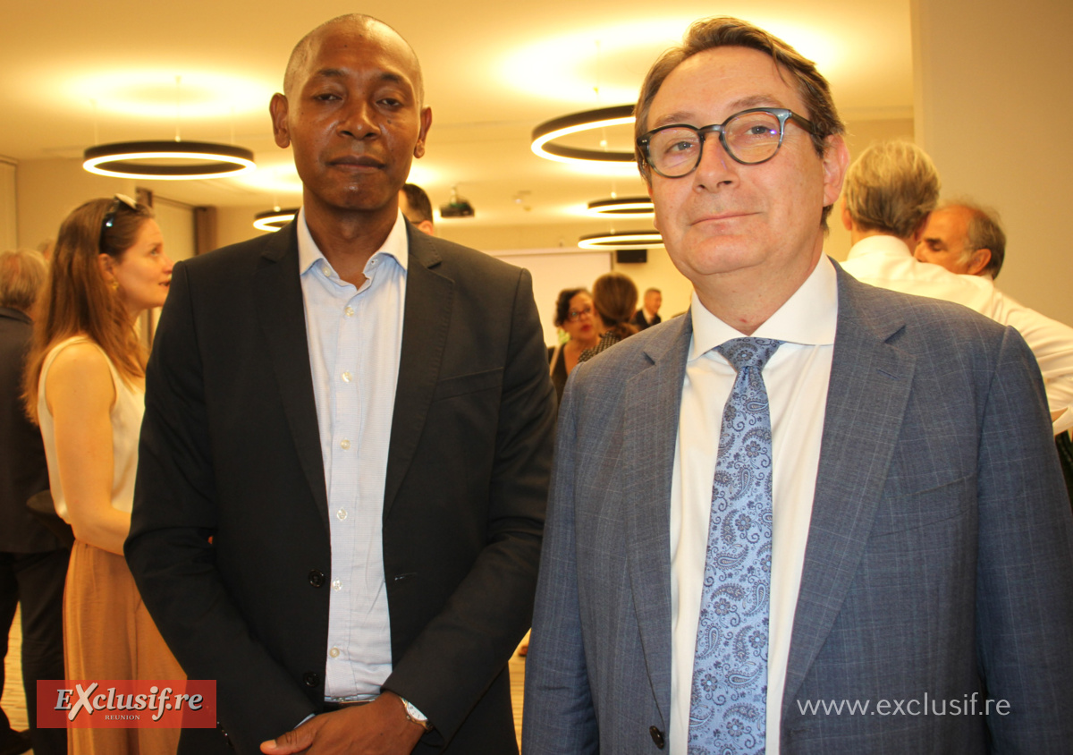 Dr Juvence Ramasy, et Dr Joël Ruet Dr Juvence Ramasy, et Dr Joël Ruet