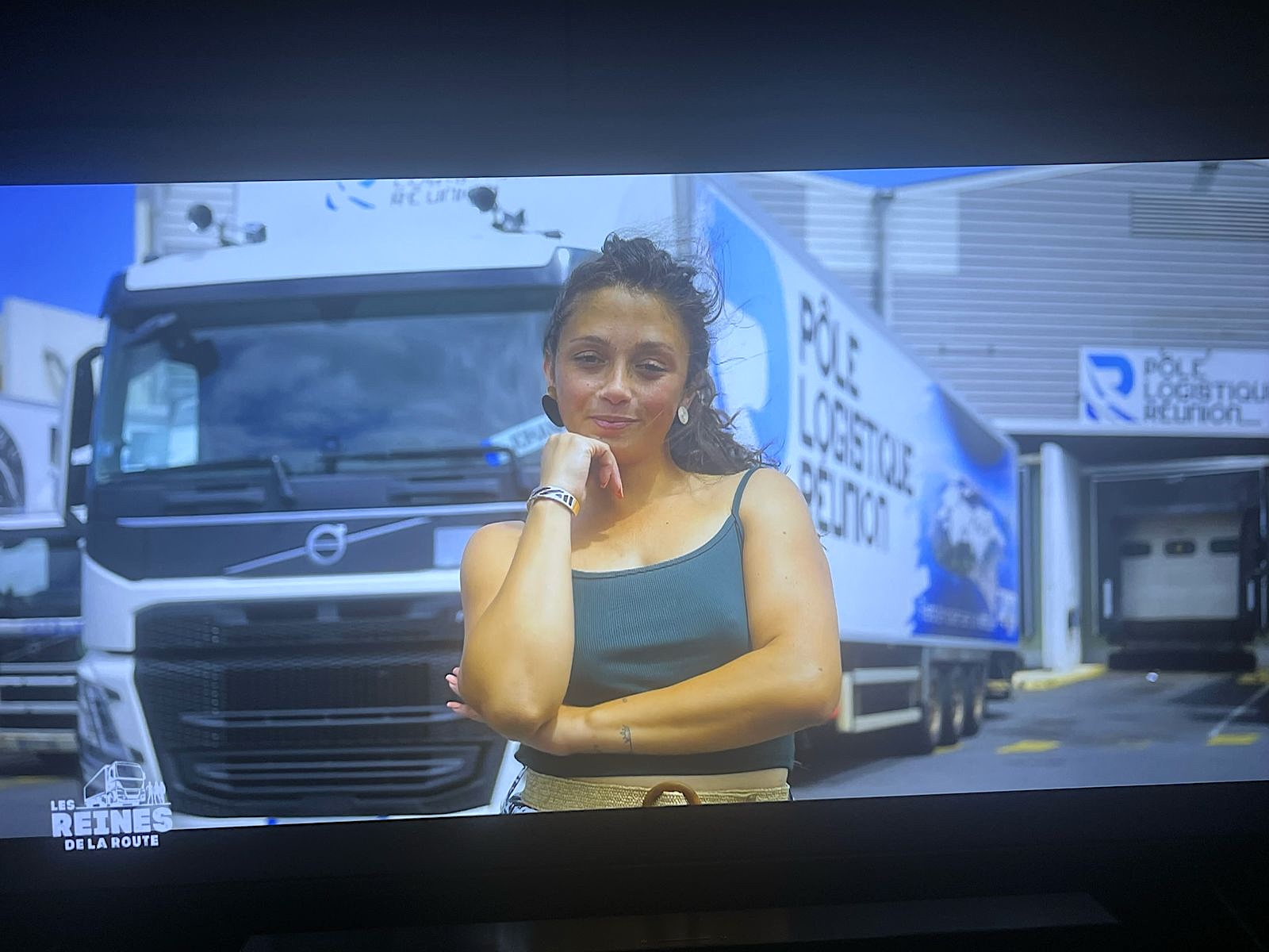 Johanne dans l'émission "Les Reines de la Route"